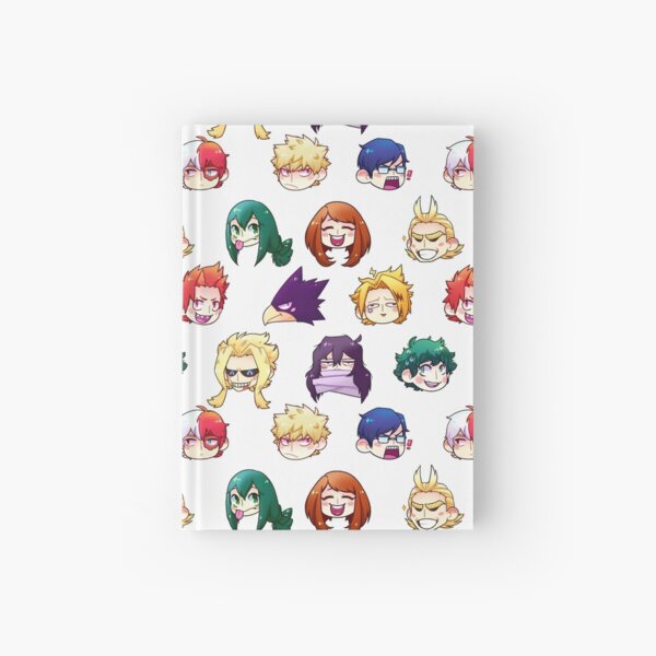 BNHA Pattern Hardcover Journal