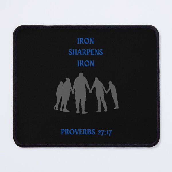 Item preview, Iron Sharpens Iron - Men Praying designed and sold by BlessedConcepts.