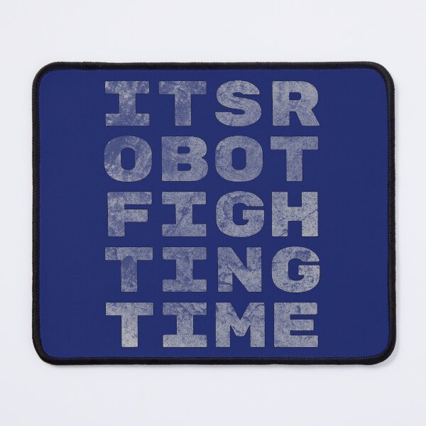 Item preview, Robot Fighting Time Block designed and sold by Robot Fight Club Apparel.