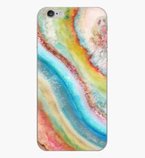 Vinilo o funda para iPhone AGATE Inspired Watercolor Abstract 01