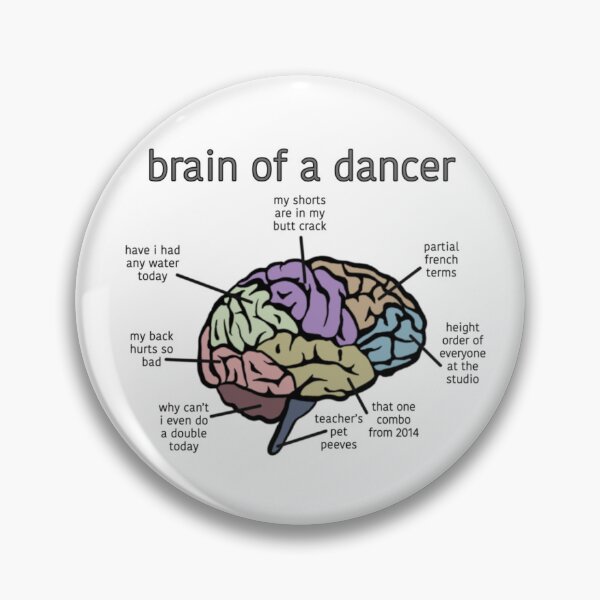 Item preview, The Brain Of A Dancer designed and sold by jayjayaleece.