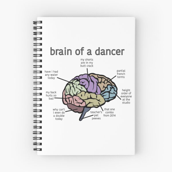 Item preview, The Brain Of A Dancer designed and sold by jayjayaleece.