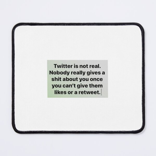 Item preview, Twitter isn't real designed and sold by rstevens900.