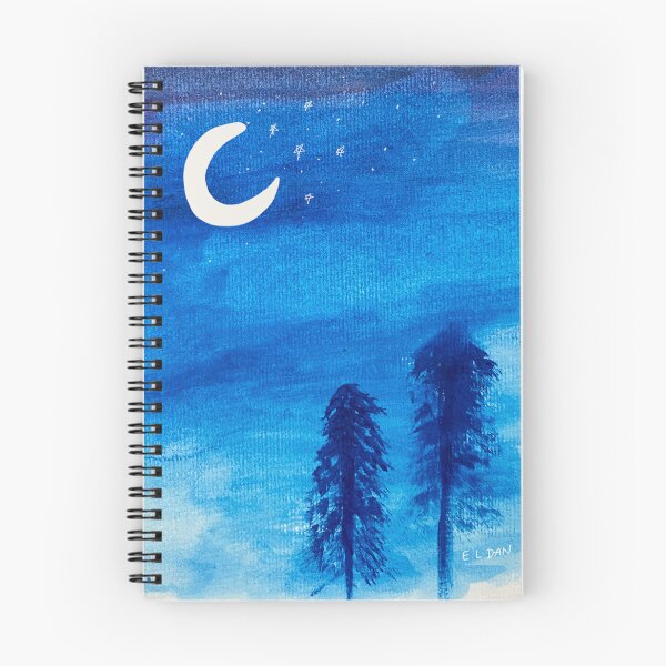 Item preview, Moon & Trees  designed and sold by RootedInCourage.