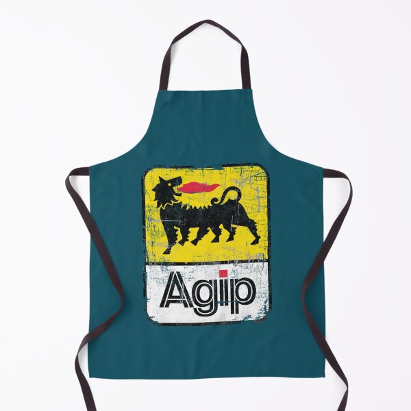 Item preview, AGIP Lubricants Logo 1968 – 1998 Distressed version . designed and sold by blancasi.