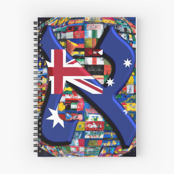 Item preview, Australia Alef Flag designed and sold by kabbalahart.