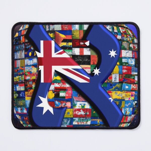Item preview, Australia Alef Flag designed and sold by kabbalahart.