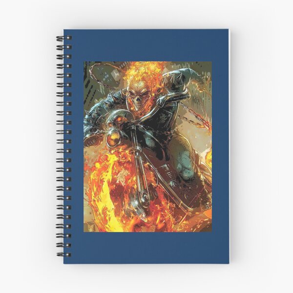 Item preview, Ghost Rider Fire Skeleton On Motorcycle   designed and sold by blancasi.