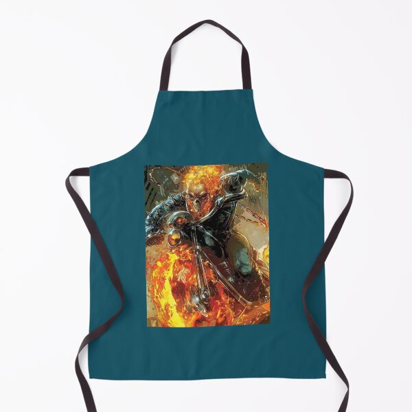 Item preview, Ghost Rider Fire Skeleton On Motorcycle designed and sold by blancasi.