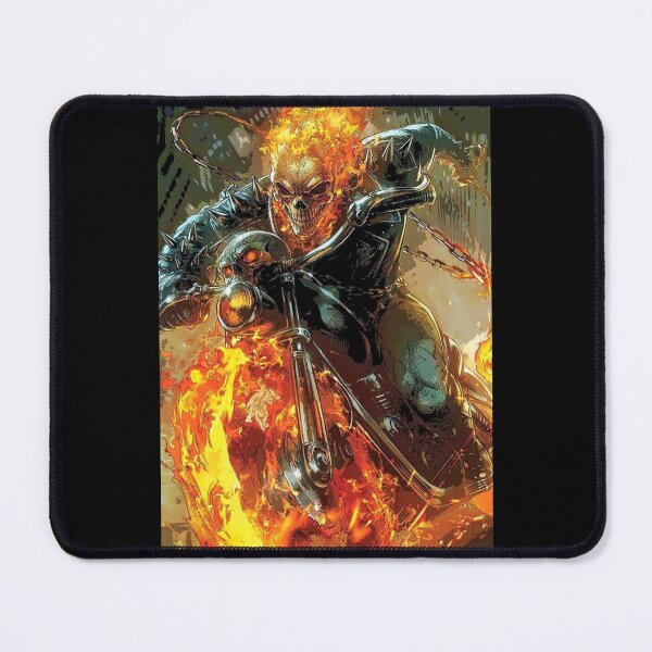 Item preview, Ghost Rider Fire Skeleton On Motorcycle   designed and sold by blancasi.