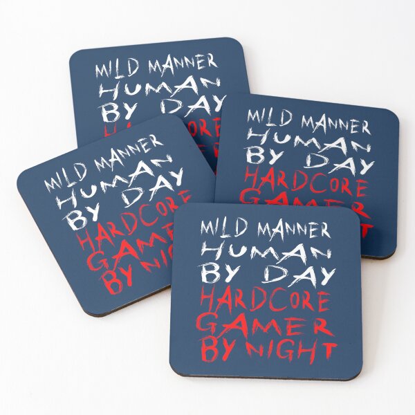 Item preview, Hardcore Gamer by Night   designed and sold by blancasi.