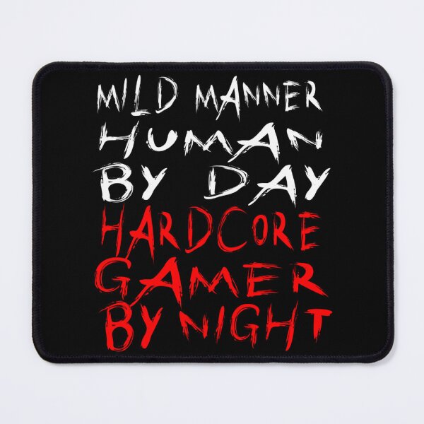 Item preview, Hardcore Gamer by Night   designed and sold by blancasi.