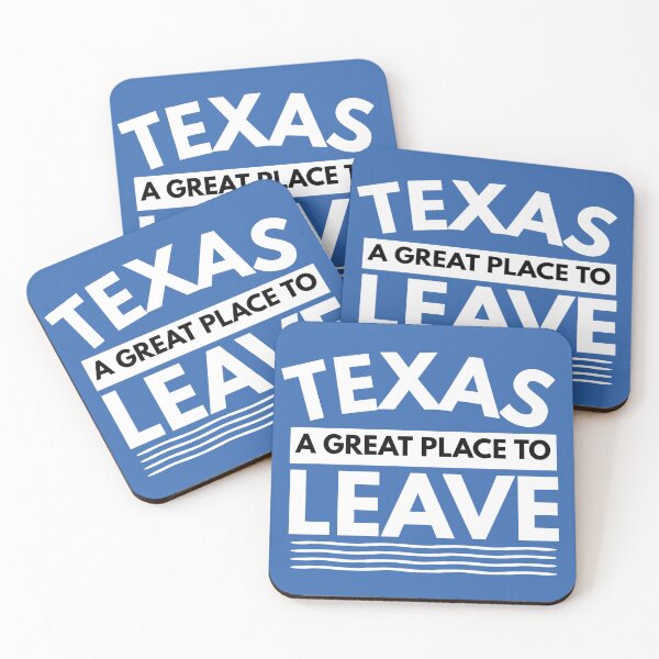 Item preview, Texas A Great Place To Leave! Funny Travel Texan Gift designed and sold by CuddleStore.