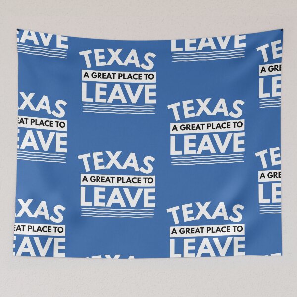 Item preview, Texas A Great Place To Leave! Funny Travel Texan Gift designed and sold by CuddleStore.