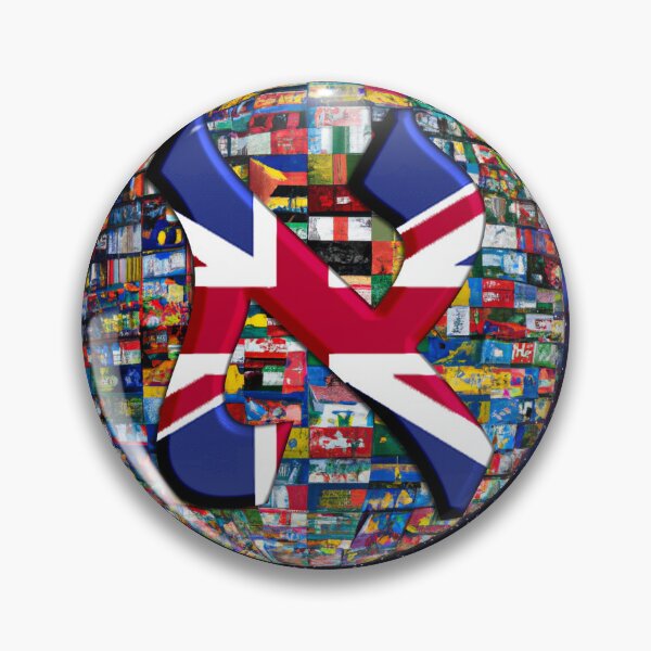 Item preview, United Kingdom Alef Flag designed and sold by kabbalahart.