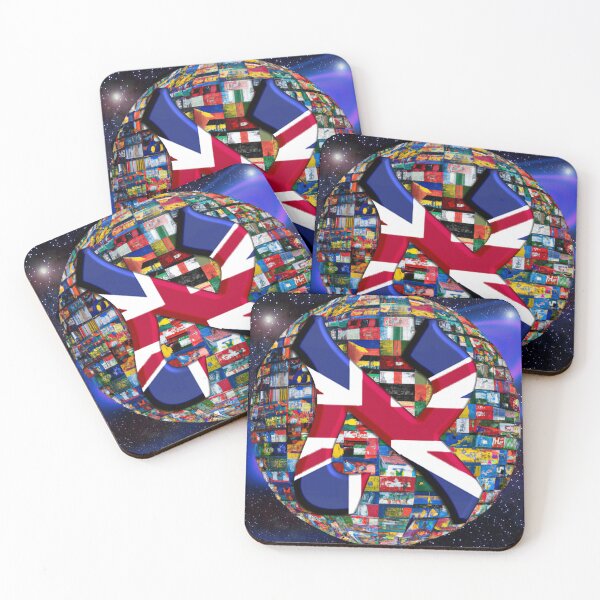 Item preview, United Kingdom Alef Flag designed and sold by kabbalahart.