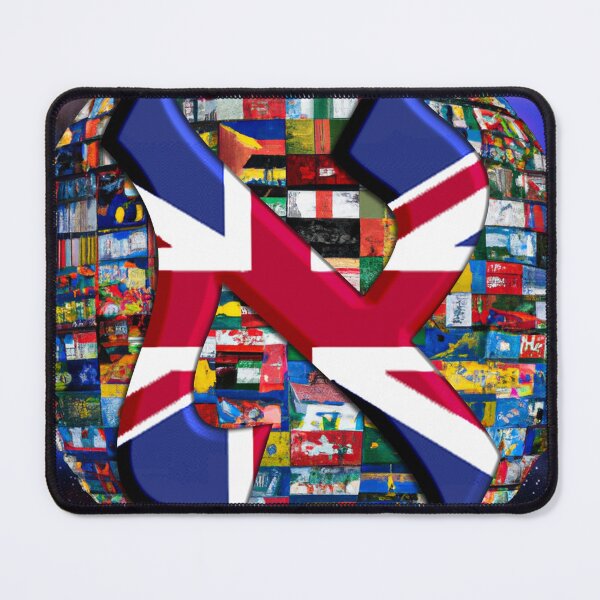 Item preview, United Kingdom Alef Flag designed and sold by kabbalahart.