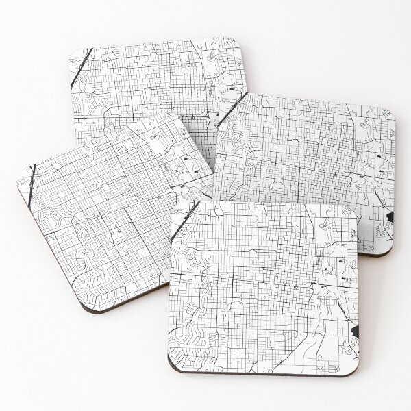 Item preview, Abilene, Texas Street Map designed and sold by InkistPrints.