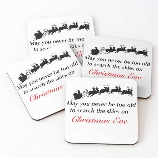 Item preview, May you never be too old to search the skies on Christmas Eve  designed and sold by allyciaa.
