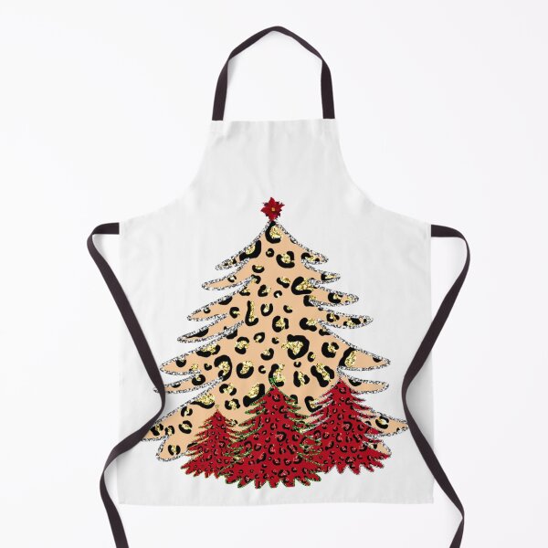 Item preview, Red and Yellow Cheetah Christmas Trees designed and sold by LanaDevon.