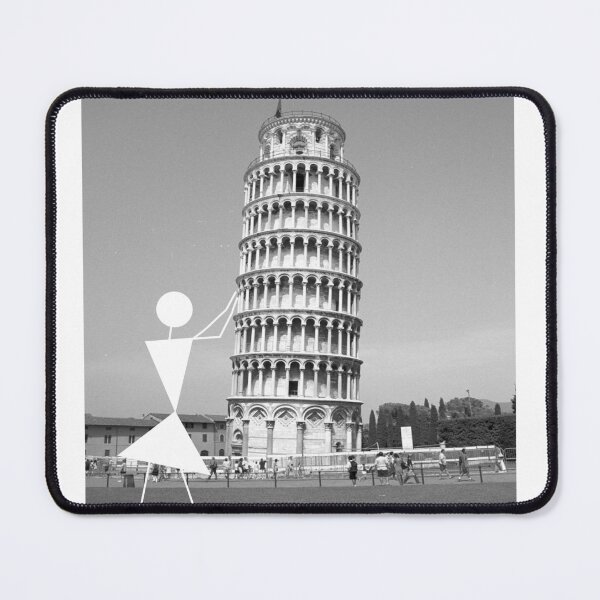 Item preview, Warli Woman Leaning Tower of Pisa designed and sold by AmitSellsShirts.
