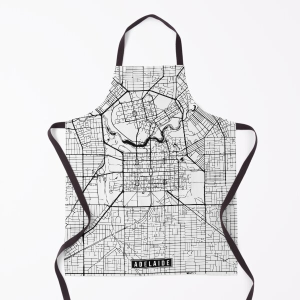 Item preview, Adelaide, Australia Street Map designed and sold by InkistPrints.