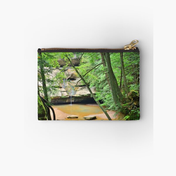 Item preview, Cedar Falls At Hocking Hill Vertical designed and sold by LisaWootenPhoto.
