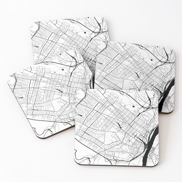Item preview, Albany, New York Street Map designed and sold by InkistPrints.