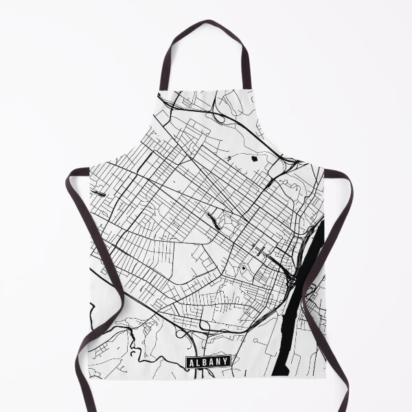 Item preview, Albany, New York Street Map designed and sold by InkistPrints.