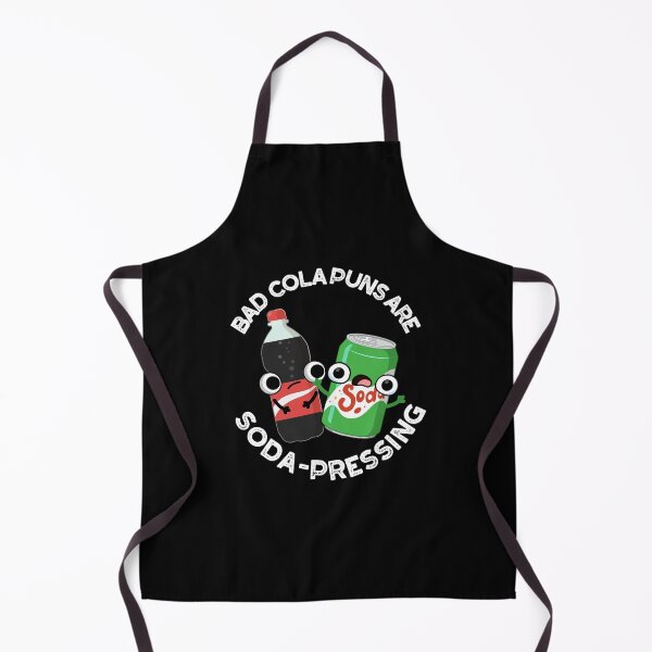 Item preview, Bad Cola Puns Are Soda-rn Depressing Funny Soda Puns (Dark BG) designed and sold by punnybone.