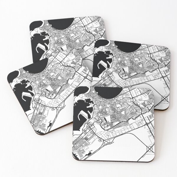Aperçu de l'œuvre Alexandria, Egypt Street Map créée et vendue par InkistPrints.
