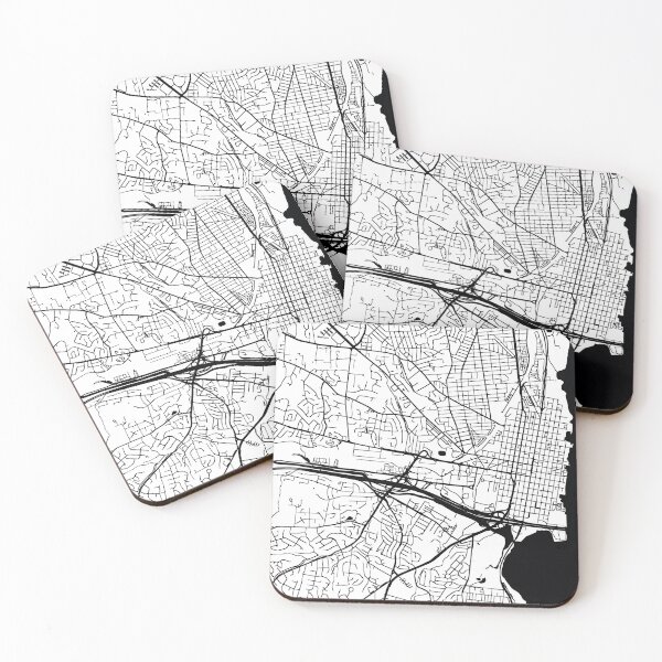 Item preview, Alexandria, Virginia Street Map designed and sold by InkistPrints.