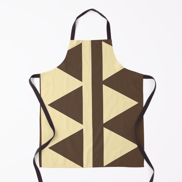 Item preview, Pattern - triangles in brown and cream designed and sold by SandraLSherrill.