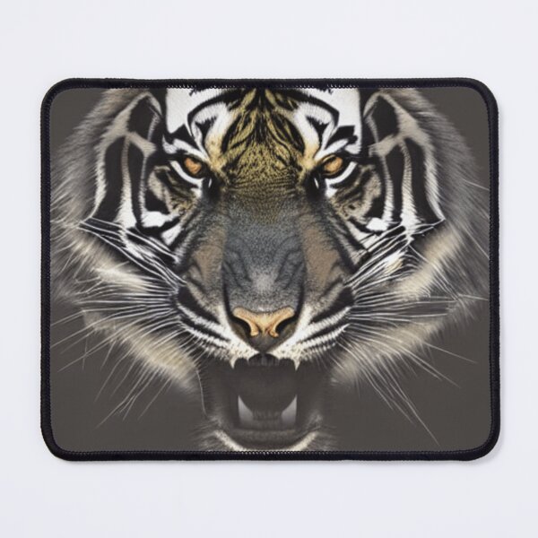Item preview, Snarling Jungle Tiger Portrait designed and sold by Aerialyn.