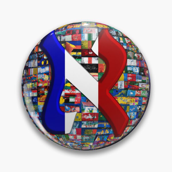Item preview, France Alef Flag designed and sold by kabbalahart.