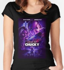 Chucky's bride Women's Fitted Scoop T-Shirt