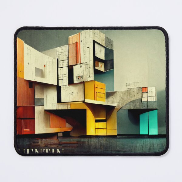 Item preview, Futuristic building concept digital art designed and sold by DarkAgeArt.