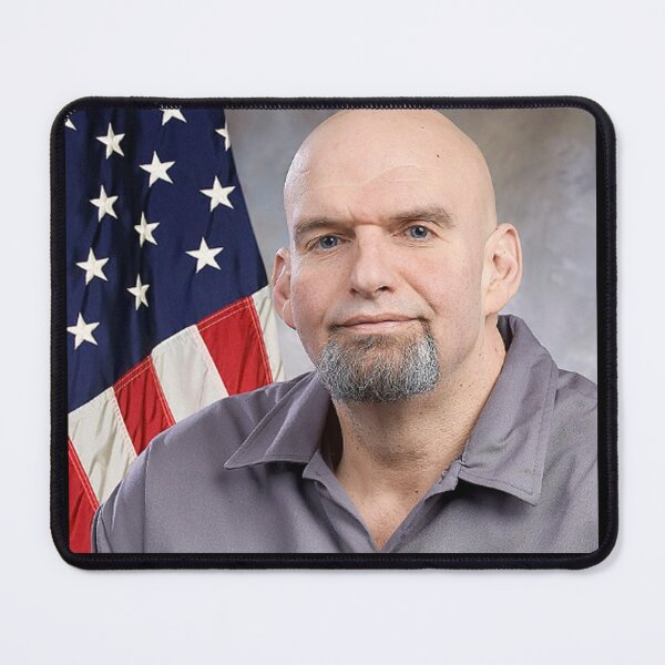 Item preview, John Fetterman US Flag designed and sold by jenniferidern60.