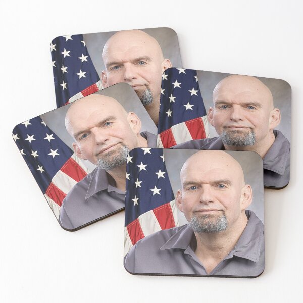 Item preview, John Fetterman US Flag designed and sold by jenniferidern60.