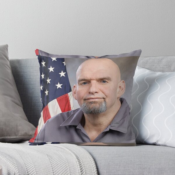 Item preview, John Fetterman US Flag designed and sold by jenniferidern60.