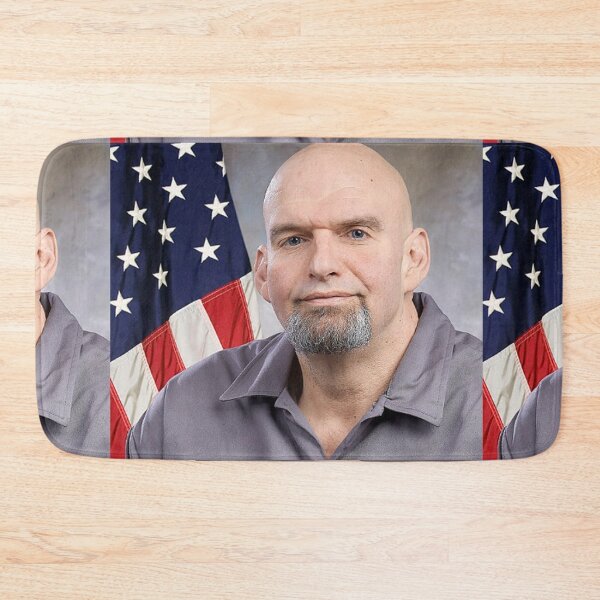 Item preview, John Fetterman US Flag designed and sold by jenniferidern60.