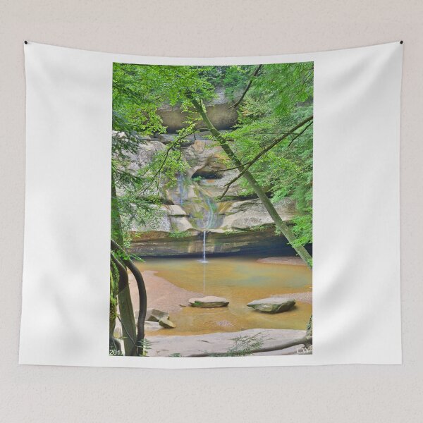 Item preview, Peek A Boo View Of Cedar Falls At Hocking Hill designed and sold by LisaWootenPhoto.