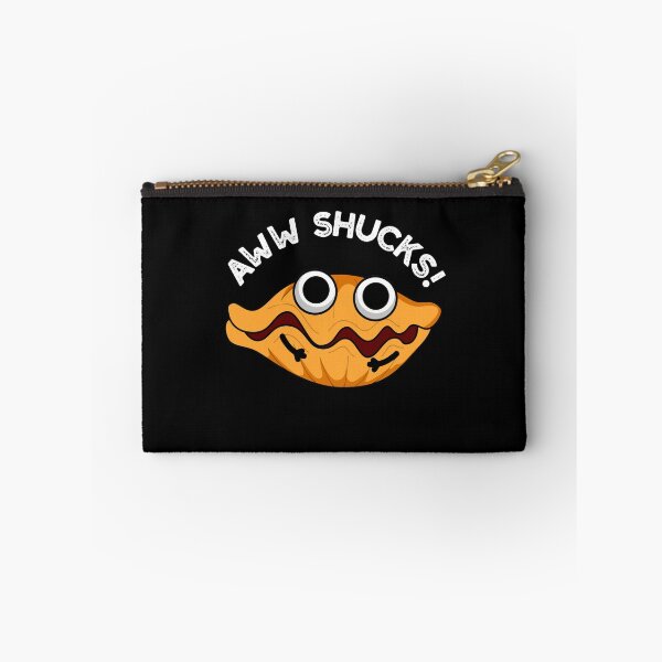 Item preview, Aww Shucks Funny Oyster Puns (Dark BG) designed and sold by punnybone.