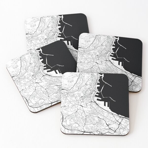 Item preview, Algiers, Algeria Street Map designed and sold by InkistPrints.