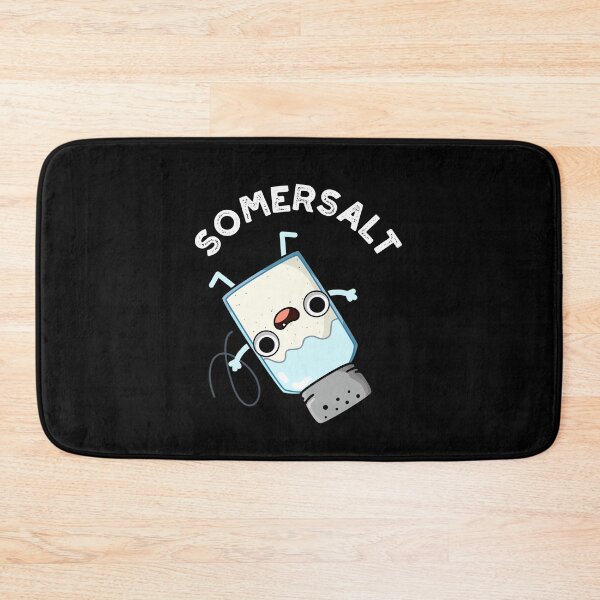 Item preview, Somersalt Somersault Funny Salt Puns (Dark BG) designed and sold by punnybone.