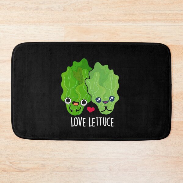 Item preview, Love Lettuce Funny Veggie Puns (Dark BG) designed and sold by punnybone.