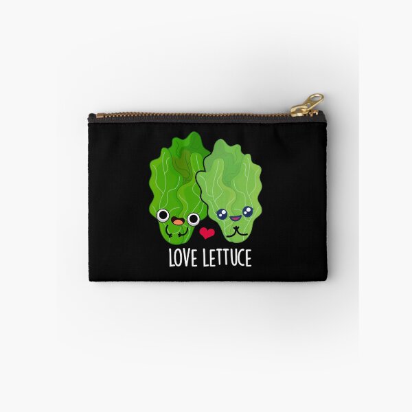 Item preview, Love Lettuce Funny Veggie Puns (Dark BG) designed and sold by punnybone.