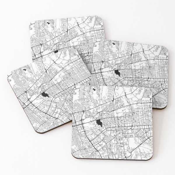 Item preview, Almaty, Kazakhstan Street Map designed and sold by InkistPrints.