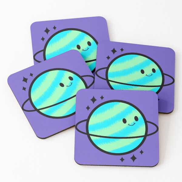 Item preview, Cute Planet - Blue & Green designed and sold by TheeForestFox Shop.
