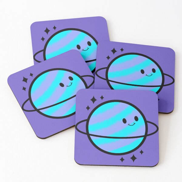 Item preview, Cute Planet - Blue & Periwinkle designed and sold by TheeForestFox Shop.